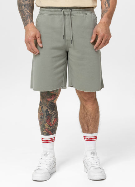 Men's Sweat shorts Washed Lancaster II - Gray harbour