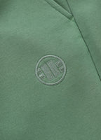 Men's Sweat shorts Washed Lancaster II - Sage green