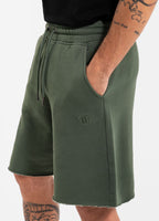 Men's Sweat shorts Washed Lancaster II - Washed green