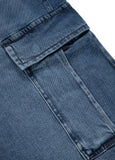 Denim cargo shorts Classic Wash Deerhorn