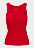 Women's Tank Top Rib LAYLA - Red