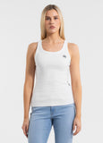 Women's Tank Top Rib LAYLA - White