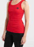 Women's Tank Top Rib LAYLA - Red