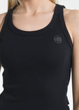 Women's Tank Top Rib LAYLA - Black