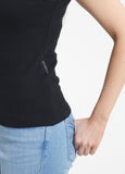 Women's Tank Top Rib LAYLA - Black