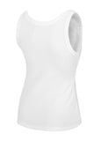 Women's Tank Top Rib LAYLA - White