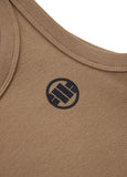 Women's Tank Top Rib LAYLA - Coyote brown