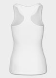 Women's Tank Top Slim Fit PUPPY - White