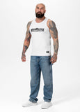 Men's Tank Top Rib BOXING - White