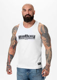 Men's Tank Top Rib BOXING - White