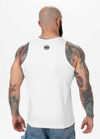 Men's Tank Top Rib BOXING - White