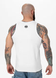 Men's Tank Top Rib BOXING - White