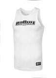 Men's Tank Top Rib BOXING - White