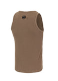 Men's Tank Top Rib BOXING - Coyote brown