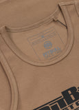 Men's Tank Top Rib BOXING - Coyote brown