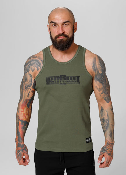 Men's Tank Top Rib BOXING - Olive