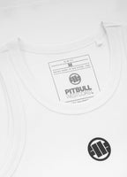 Men's Tank Top Rib SMALL LOGO - White