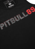 Men's Tank Top Slim Fit Dog 89 - Black