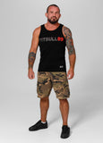 Men's Tank Top Slim Fit Dog 89 - Black