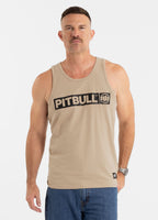 Men's Tank Top Slim Fit Hilltop - Sand
