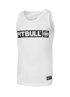 Men's Tank Top Slim Fit Hilltop - White