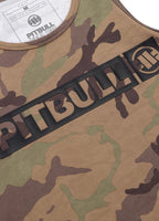 Men's Tank Top Slim Fit Hilltop - Woodland Camo