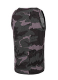 Men's Tank Top Slim Fit Hilltop - All Black Camo