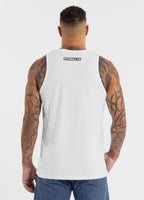 Men's Tank Top Slim Fit Hilltop - White