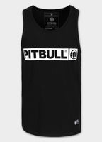Men's Tank Top Slim Fit Hilltop - Black