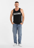 Men's Tank Top Slim Fit Hilltop - Black