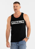 Men's Tank Top Slim Fit Hilltop - Black