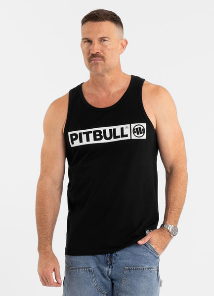 Men's Tank Top Slim Fit Hilltop - Black