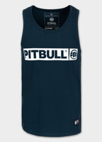 Men's Tank Top Slim Fit Hilltop - Navy
