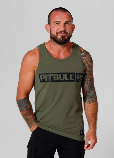 Men's Tank Top Slim Fit Hilltop - Olive