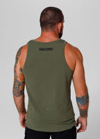 Men's Tank Top Slim Fit Hilltop - Olive