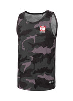 Men's Tank Top Slim Fit Small Hilltop - All Black Camo