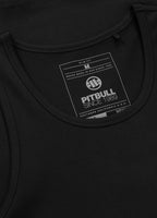 Men's Tank Top Slim Fit Small Logo - Black