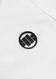 Men's Tank Top Slim Fit Small Logo - White