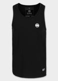 Men's Tank Top Slim Fit Small Logo - Black