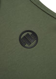 Men's Tank Top Slim Fit Small Logo - Olive