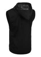 Hoodie tank top Spandex Hilltop - Black