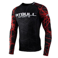 Longsleeve Rashguard Red Ray