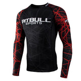 Longsleeve Rashguard Red Ray