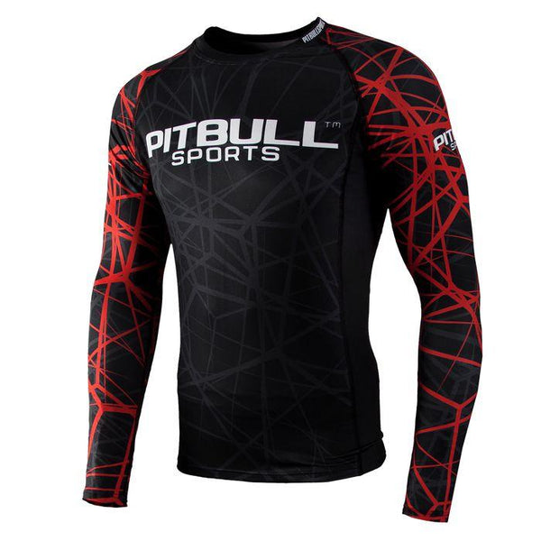 Longsleeve Rashguard Red Ray