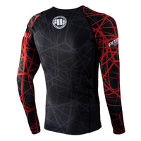 Longsleeve Rashguard Red Ray