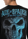 Sweatshirt Blue Skull