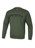 Crewneck French Terry MARVIN Olive - Pitbull West Coast International Store 
