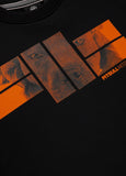ORANGE LOGO Black Crewneck - Pitbull West Coast International Store 