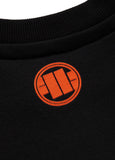 ORANGE LOGO Black Crewneck - Pitbull West Coast International Store 