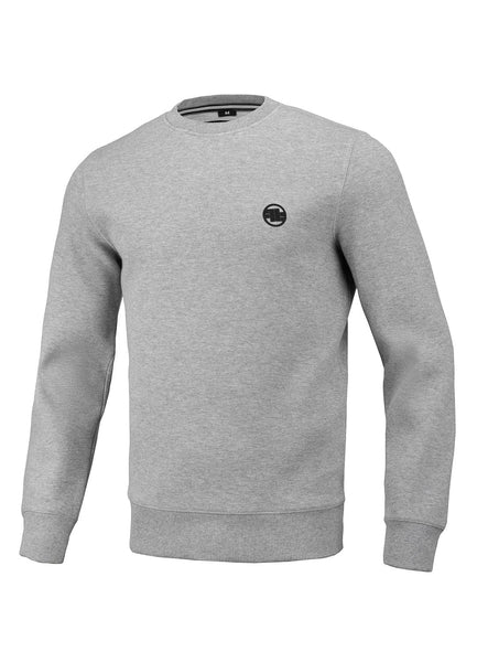 Bluza Crewneck Premium Pique NEW LOGO Szara - Pitbull West Coast International Store 